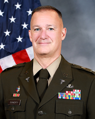 portrait of COL Kevin Doherty