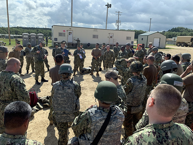 outside meeting